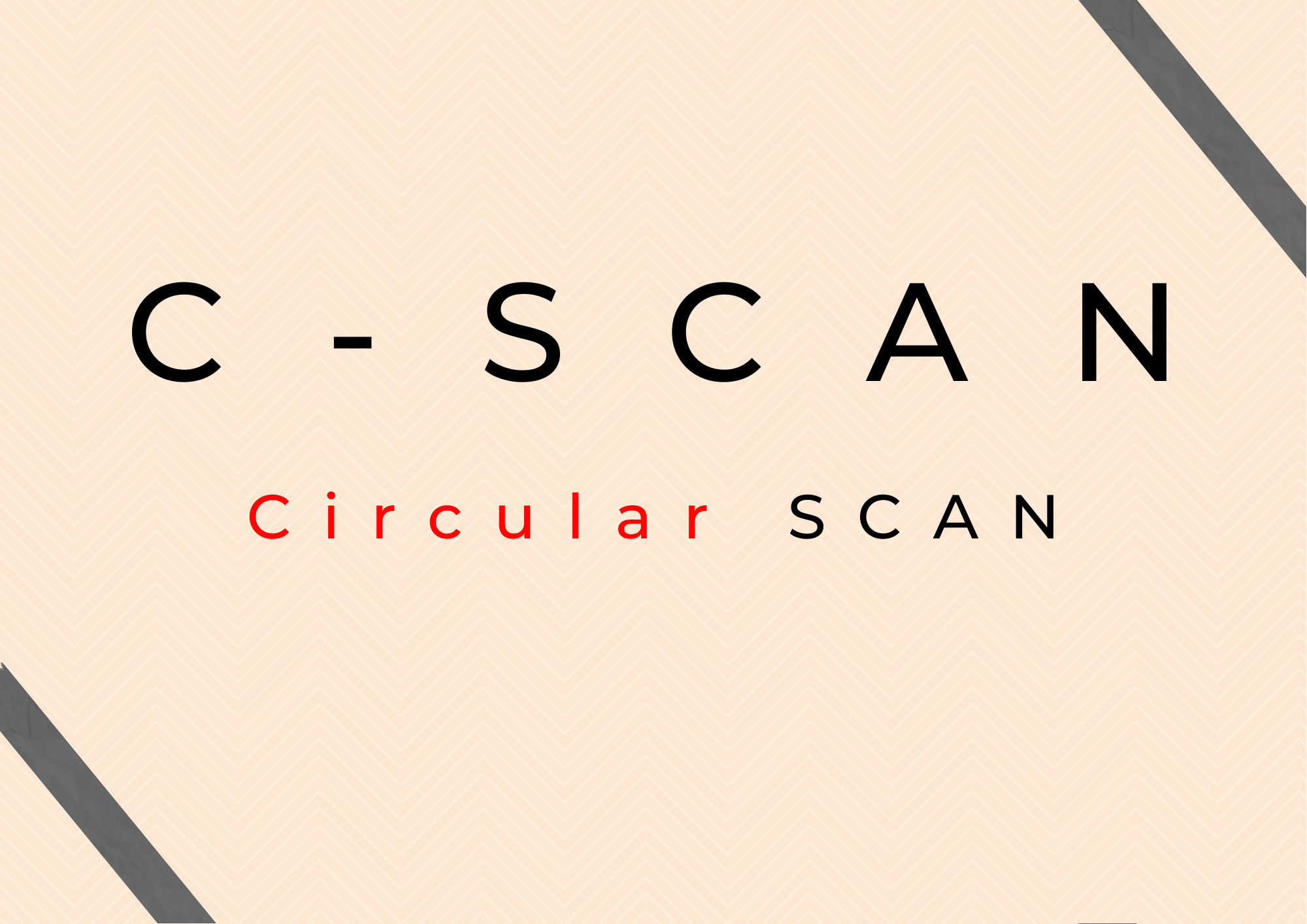 CIRCULAR SCAN